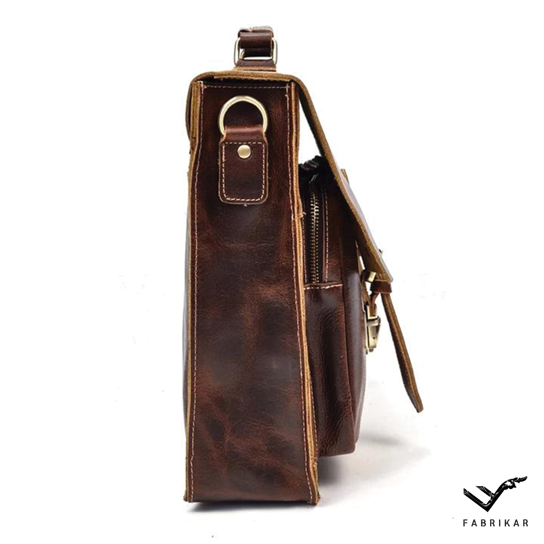 RETRO BAG - Two-toned Brown - Image 3