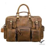 Two-toned Brown Bag